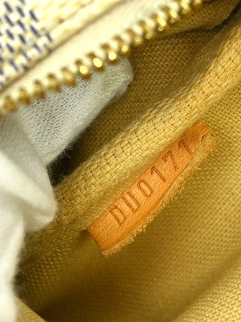 LOUIS VUITTON DAMIER AZUR EVA 2WAY CHAIN HANDBAG N55214 DU0171 NQ06836 - Picture 15 of 15